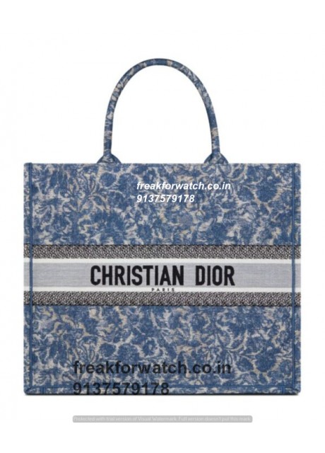 Christian Dior Book Tote Super Fake Mirror Copy Bags