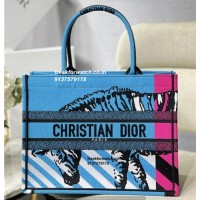 Christian Dior D-Jungle Pop Super Fake Bag | Full Hand Embroidery On The Bag