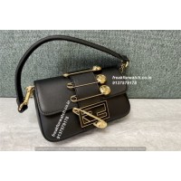 Fendi Brooch Super Fake Bags |Mini Genuine Leather 