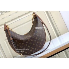 LV Loop Hobo Monogram Super Fake Bag | Genuine Leather Ref. M46311