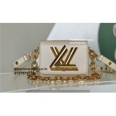 LV Twist Super Fake Bag Lock XL | Genuine Epi Leather Reference. M22296