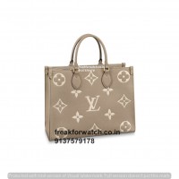 LV ONTHEGO PM SUPER FAKE BAG |Empreinte Leather Same As Actual